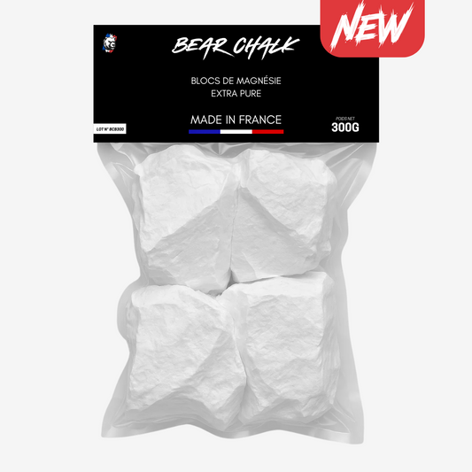Magnésie en blocs BearChalk - 300G