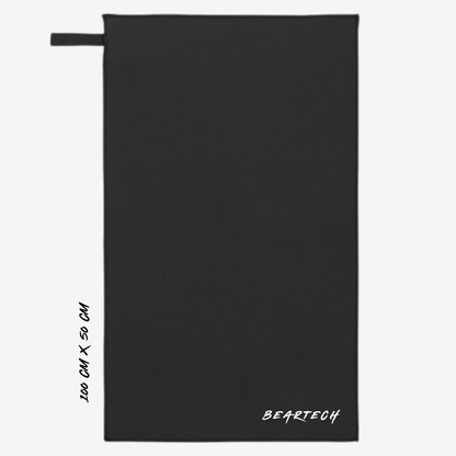 Serviette microfibre brodée